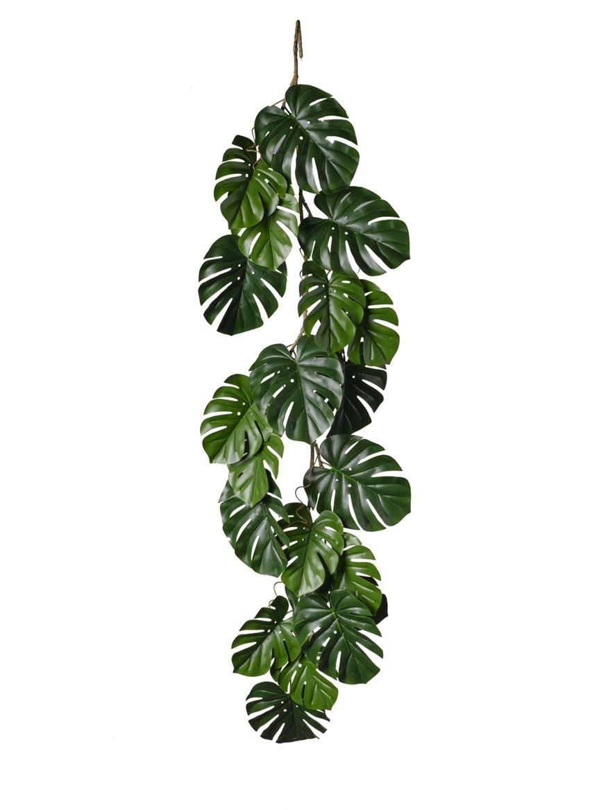 Art. Cadente Filodendro X5 Con 20 Foglie 40x137cm