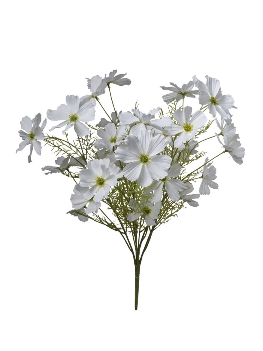 Art. Mazzo Cosmea 50cm White