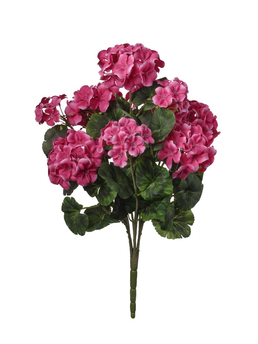 Art. Mazzo Geranio Cm56 Fuchsia