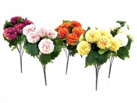 Art. Mazzo Marigold Bush X9 49cm - Beauty