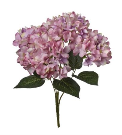 Art. Mazzo Ortensia X5 Cm43 Purple