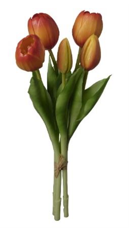Art. Mazzo Tulipano X5 12x12x28 Orange
