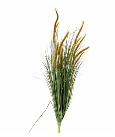 Art. Mazzo V Dogtail/onion Grass X12 100cm - Natur