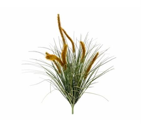 Art. Mazzo V Dogtail/onion Grass X7 60cm - Natural