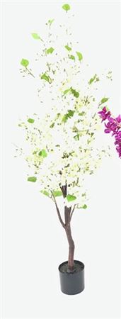 Art. Pianta Bouganvillea 215cm - White