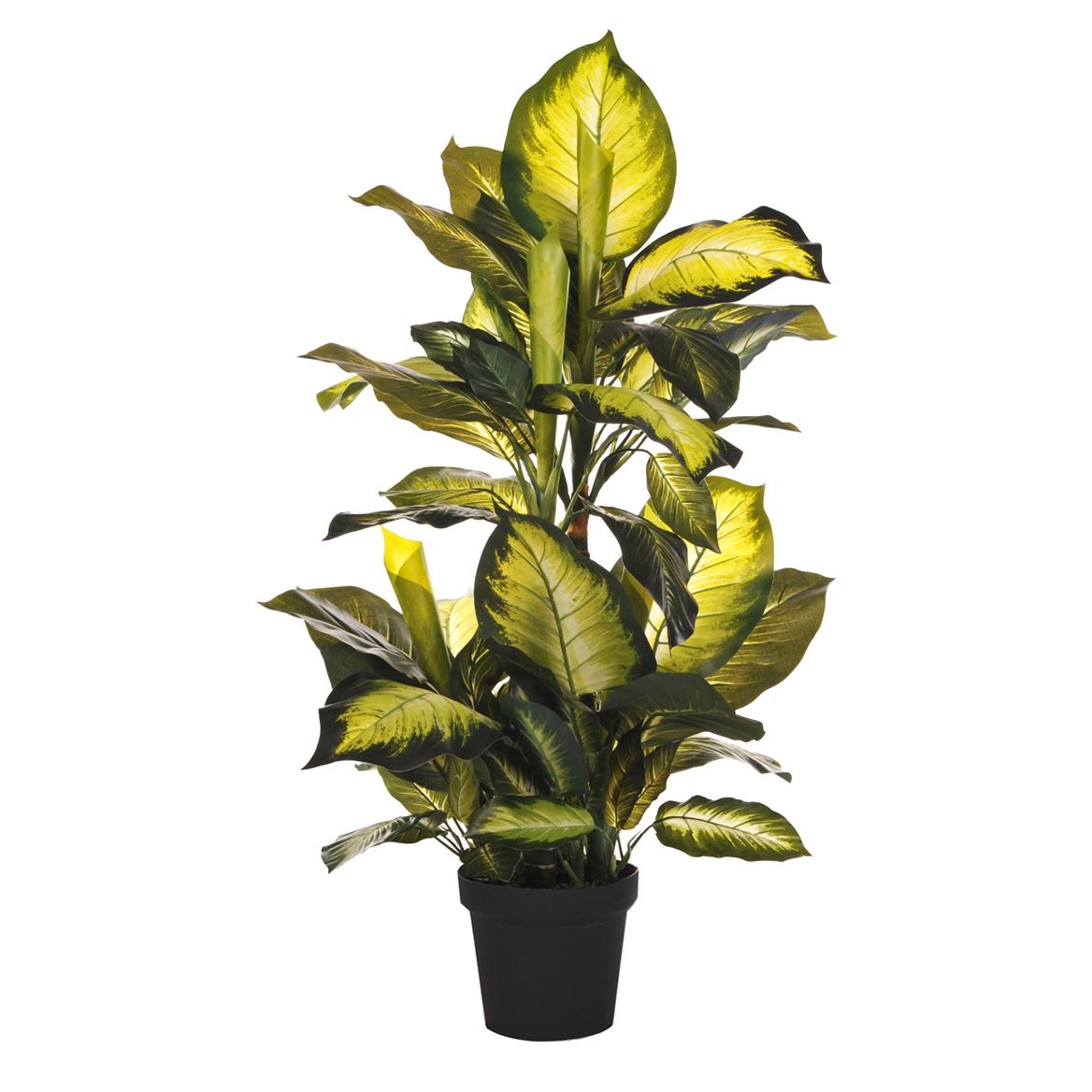 Art. Pianta Camilla 100cm In Vaso - Green Cream