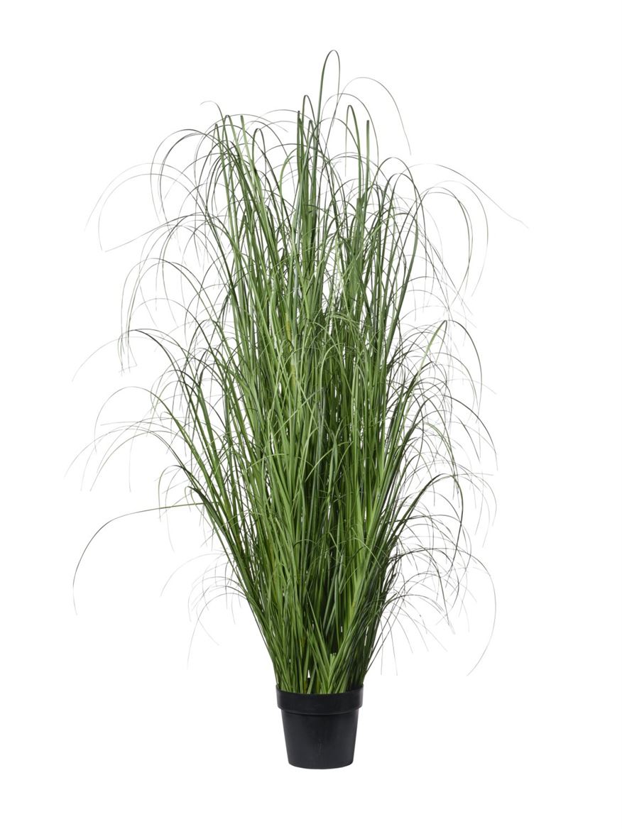 Art. Pianta Erba Cipollina Con Fili 180cm - Green