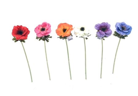 Art. Ramo Anemone Spray 54cm - Beauty/cream