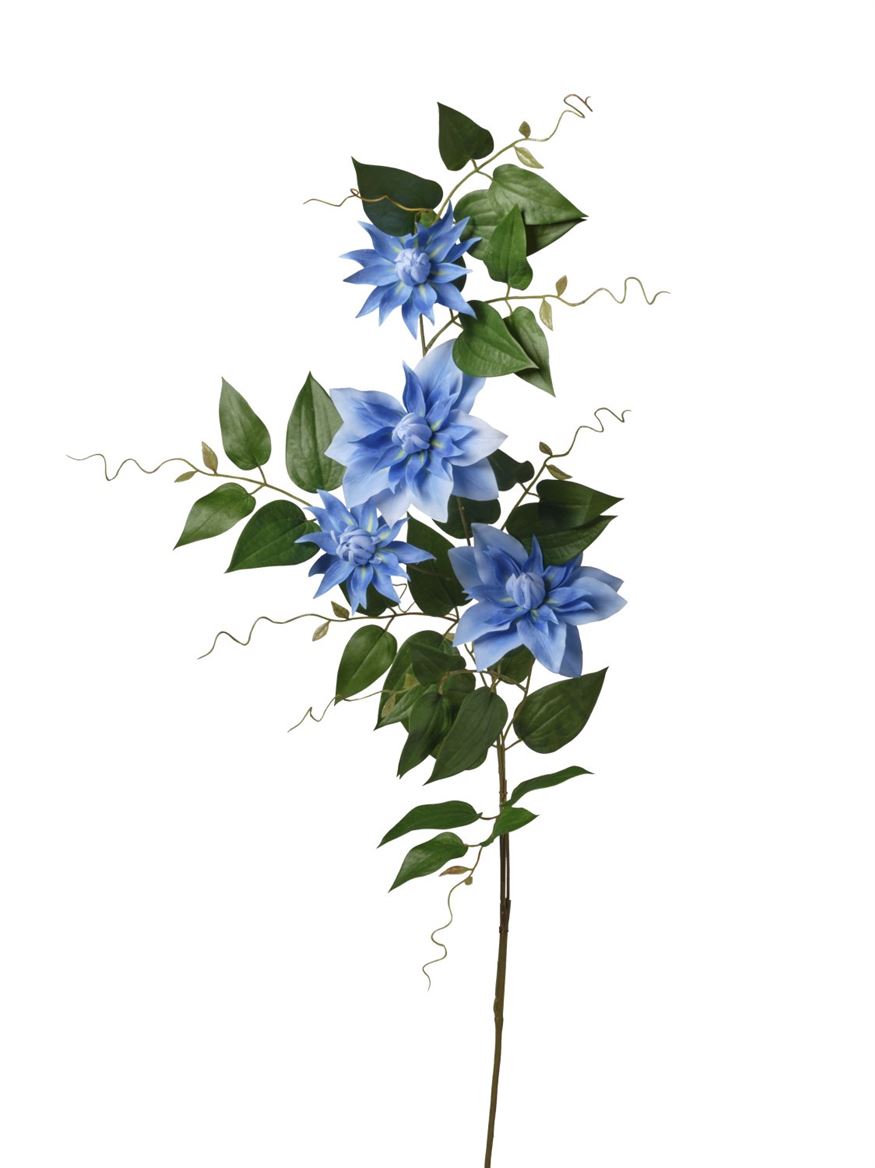 Art. Ramo Clematis 30x30x110cm - Blue