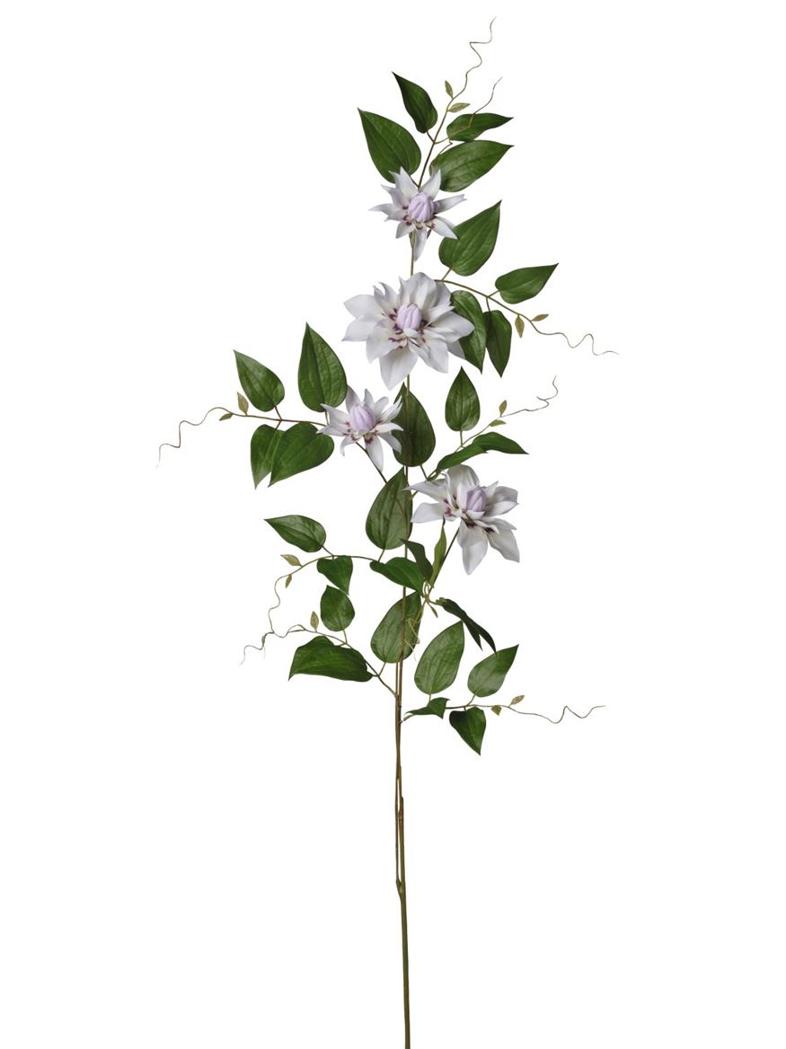 Art. Ramo Clematis 30x30x110cm - White