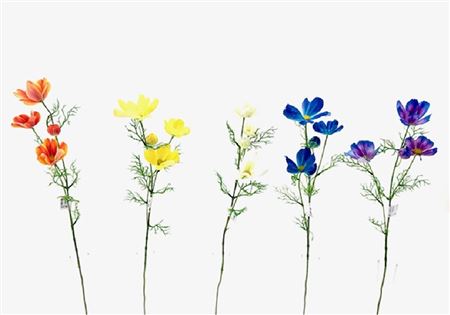 Art. Ramo Cosmea Spray X3 71cm - Blue