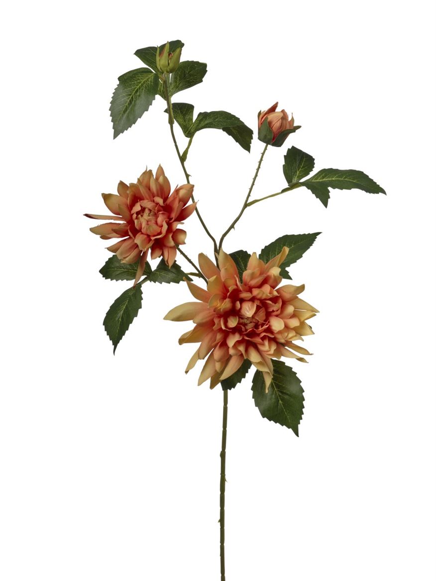 Art. Ramo Dalia X4 Cm80 Orange