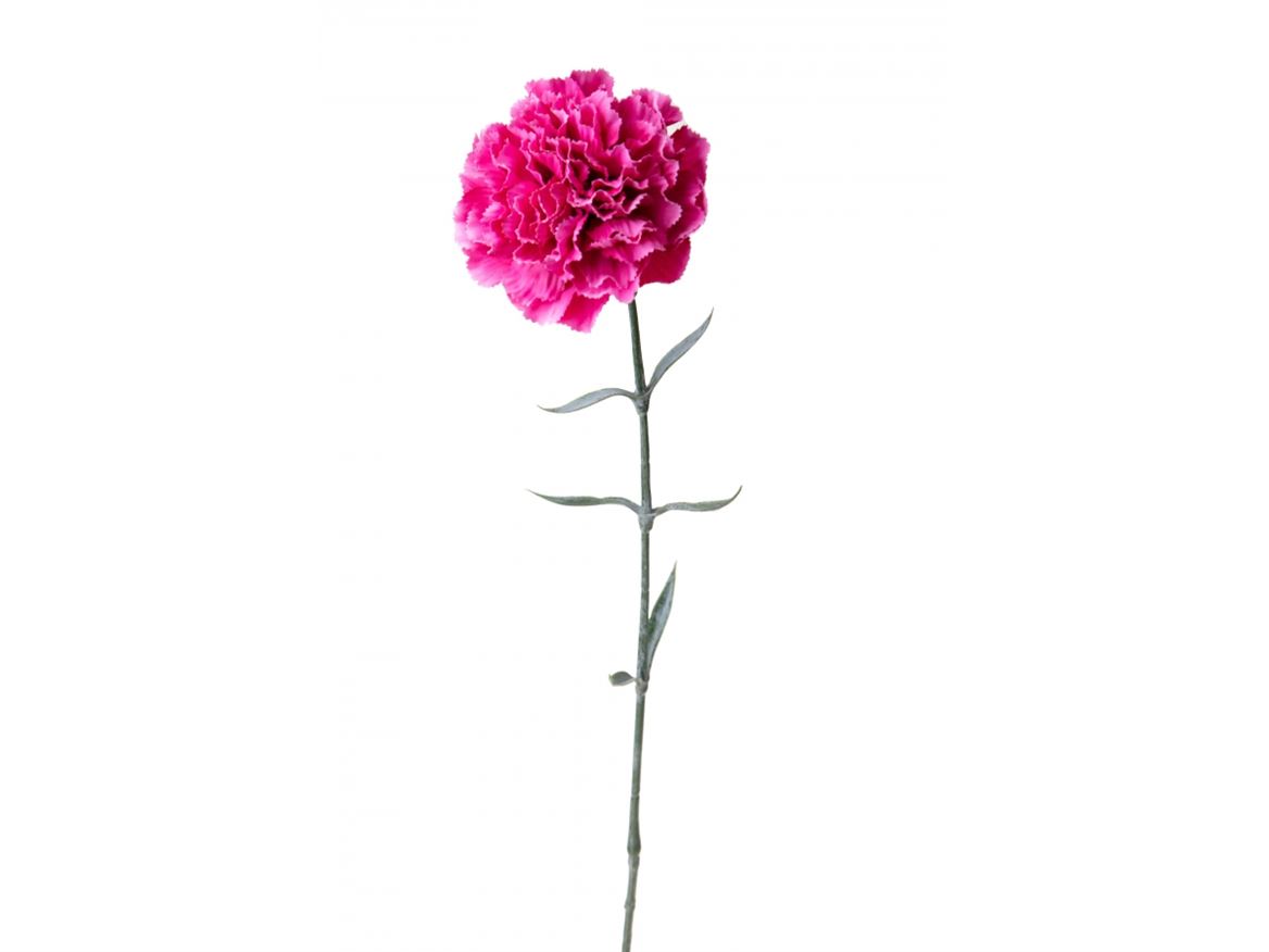Art. Ramo Garofano H.67cm Dark Pink