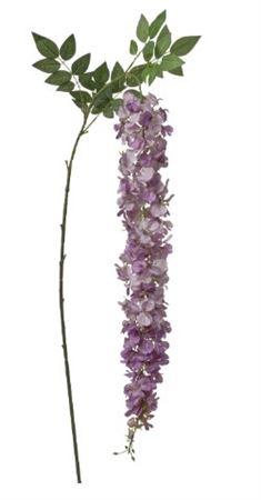 Art. Ramo Glicine 20x162cm Lt.purple