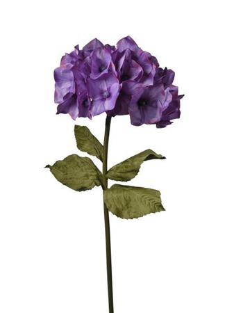 Art. Ramo Ortensia Gigante H120cm D50cm Purple