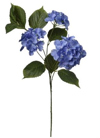 Art. Ramo Ortensia X3 Cm80 Blue