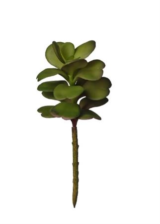 Art. Ramo Pianta Grassa Cm23 Green