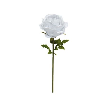 Art. Ramo Rosa Gigante Velluto Bianca D.40 H.130