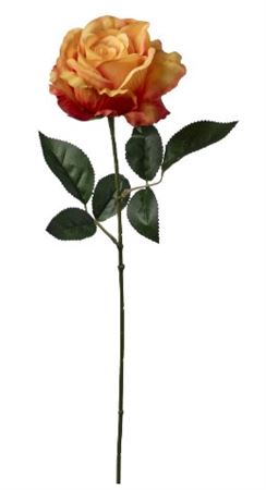 Art. Ramo Rosa Singola 66cm Orange