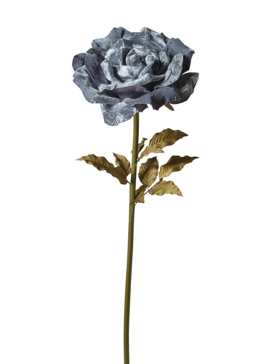 Art. Ramo Rosa Velluto 37x37x116cm - Blue