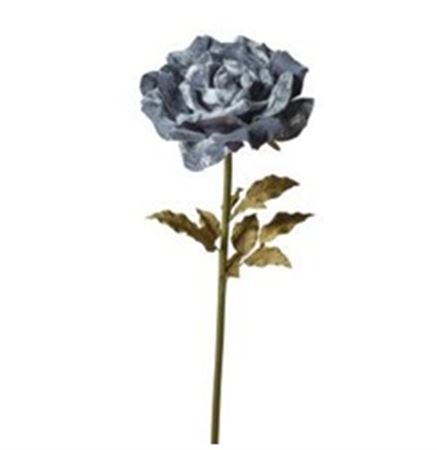 Art. Ramo Rosa Velluto 50x50x136cm - Blue