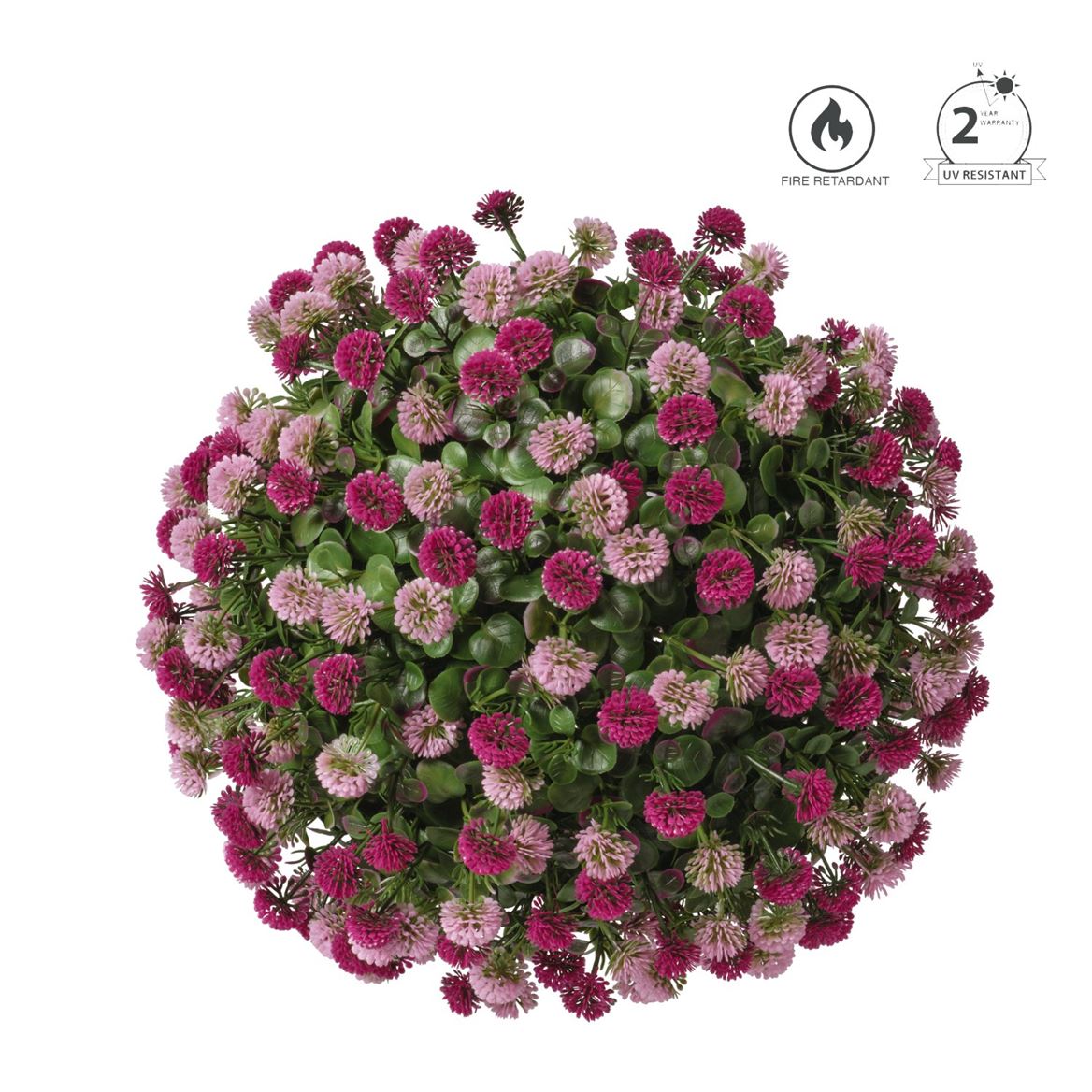 Art. Sfera Fiorellini Cm38 - Pink Beauty