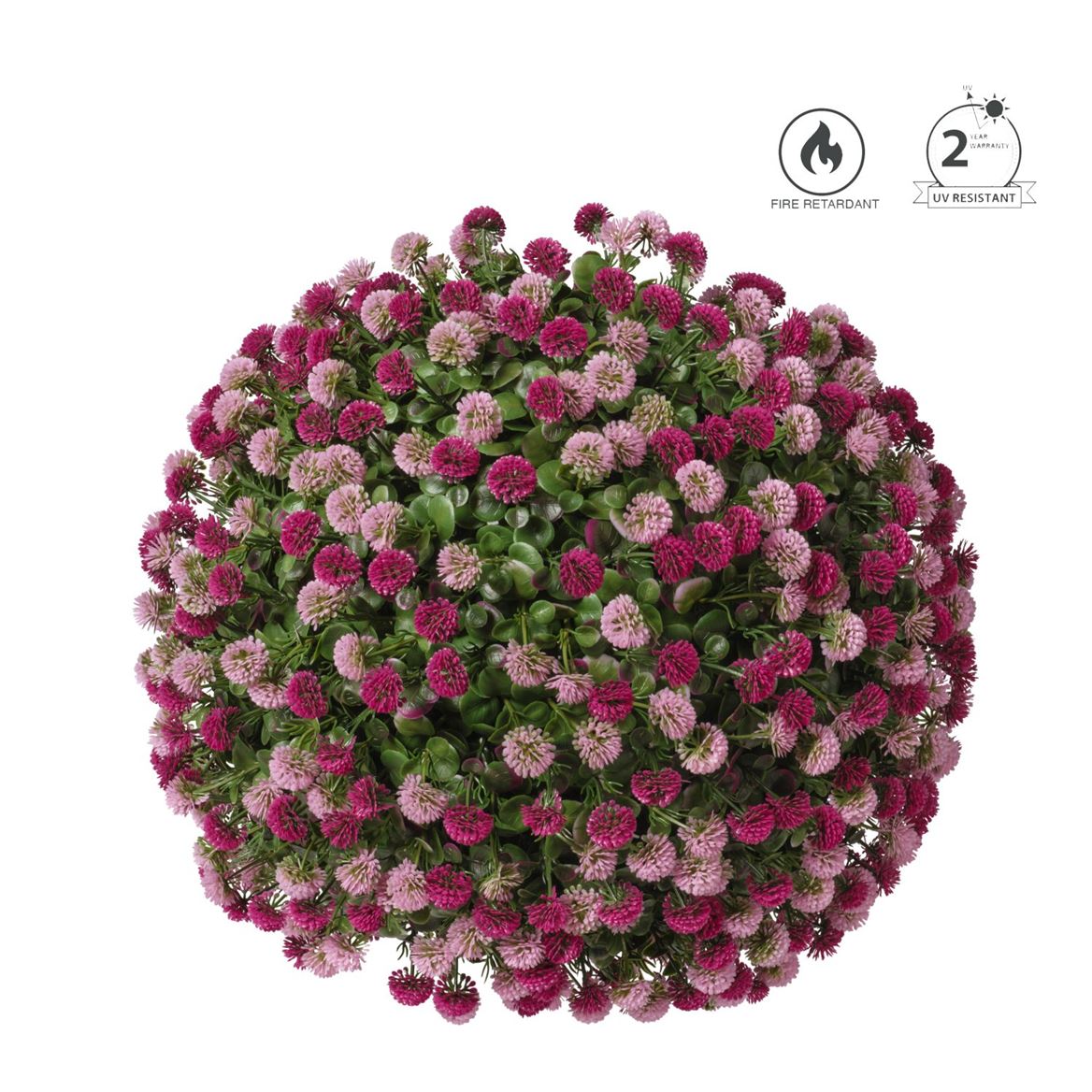 Art. Sfera Fiorellini Cm48 - Pink Beauty