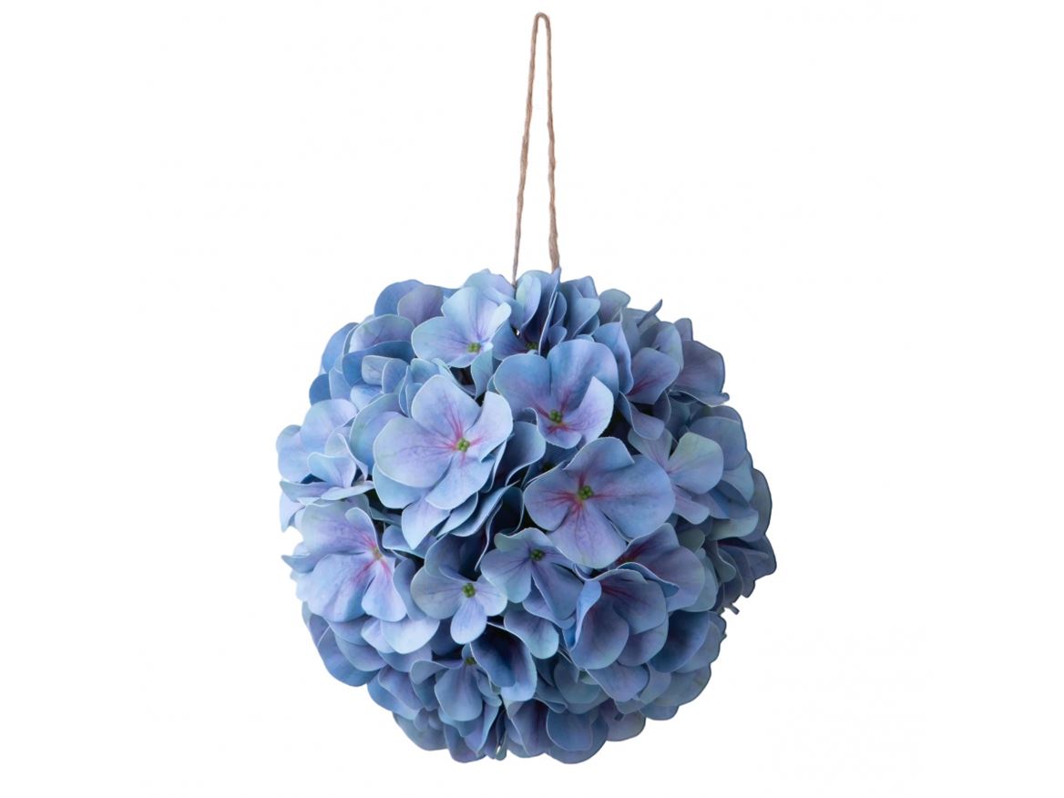Art. Sfera Ortensia Da Appendere 18cm Blue