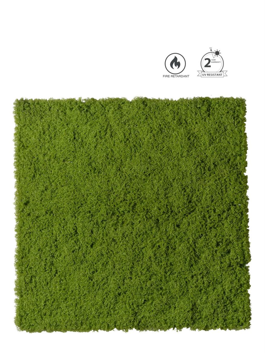 Art. Tappeto Muschio 100x100cm Green
