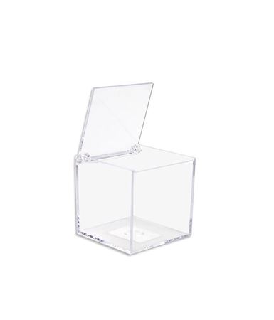 Box. Scatolina Plexiglass 10x10 H.10cm Trasparente