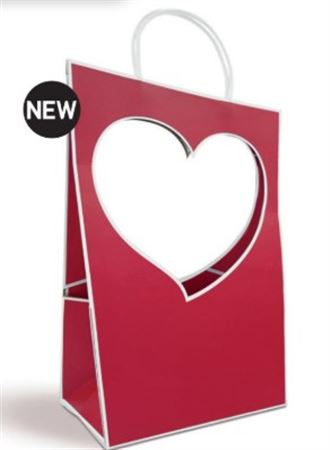 Buste. Medaillon Kiss 23x28h38cm - Red 5pz
