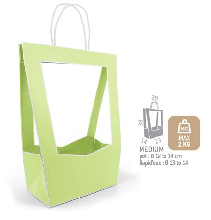 Buste. Medaillon Medium Green - Box 5pz