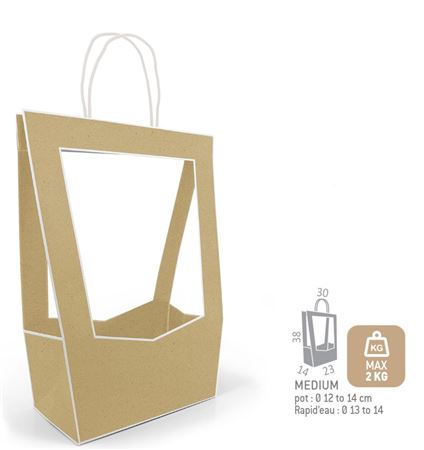 Buste. Medaillon Medium Natural - Box 5pz