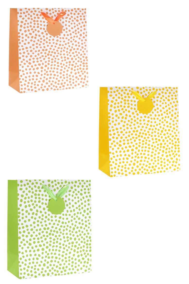 Buste. Pois Large 26x13.5x32cm Mix Colors - 12pz