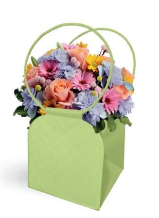 Buste. Trianon 15x15h16.5cm Light Green - 10pz