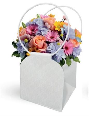 Buste. Trianon 15x15h16.5cm White - 10pz