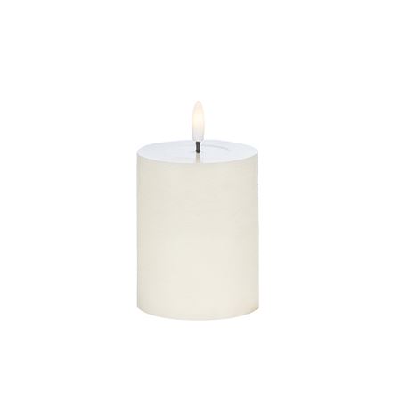Candele Led. Cero D.7.5 H.10cm - Avorio