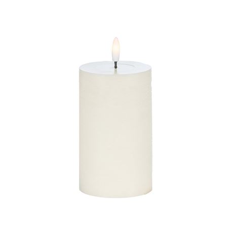 Candele Led. Cero D.7.5 H.12.5cm - Avorio