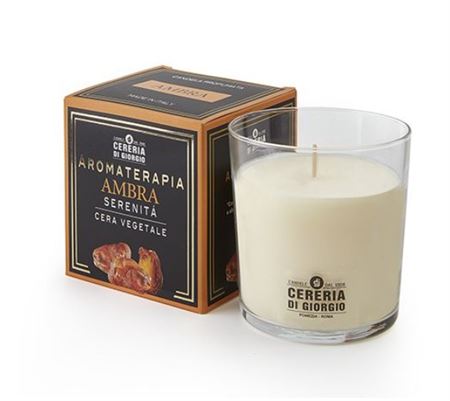 Candele Prof. Bicchiere 84x89 - Ambra