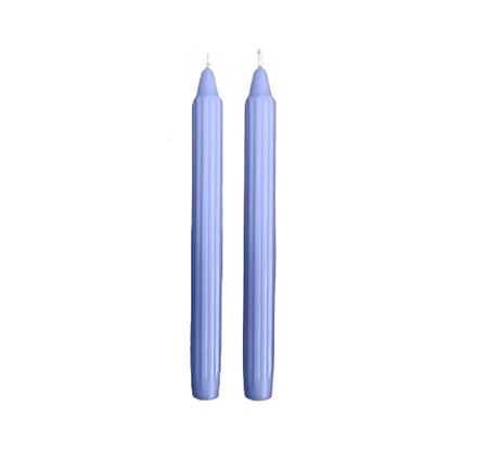 Candele. Scanalata Dorica 25cm 8pz.- Lavanda