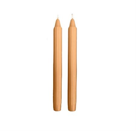 Candele. Scanalata Dorica 25cm 8pz. - Pesca
