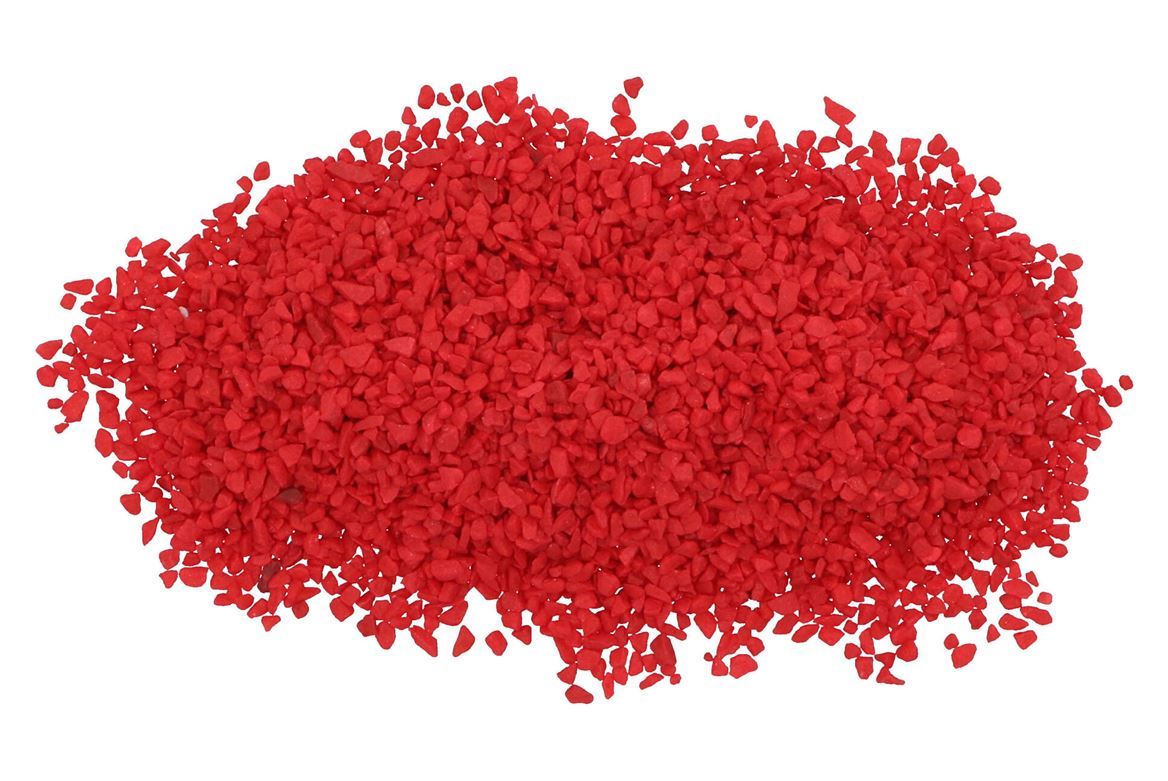 Deco. Sassolini Decorativi Rosso 4-6mm Busta 5kg