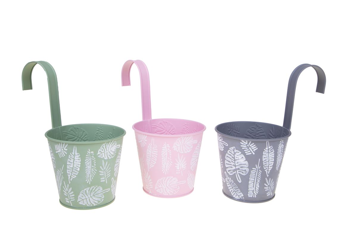 Deco. Secchiello D.14 H.24cm Da Appendere 3mix C