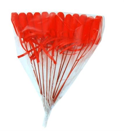 Deco. Stick Cuore Vuoto 5xh35cm - 12pz