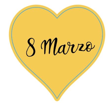 .f. Deco. Stickers 8marzo 3.5cm - 500pz
