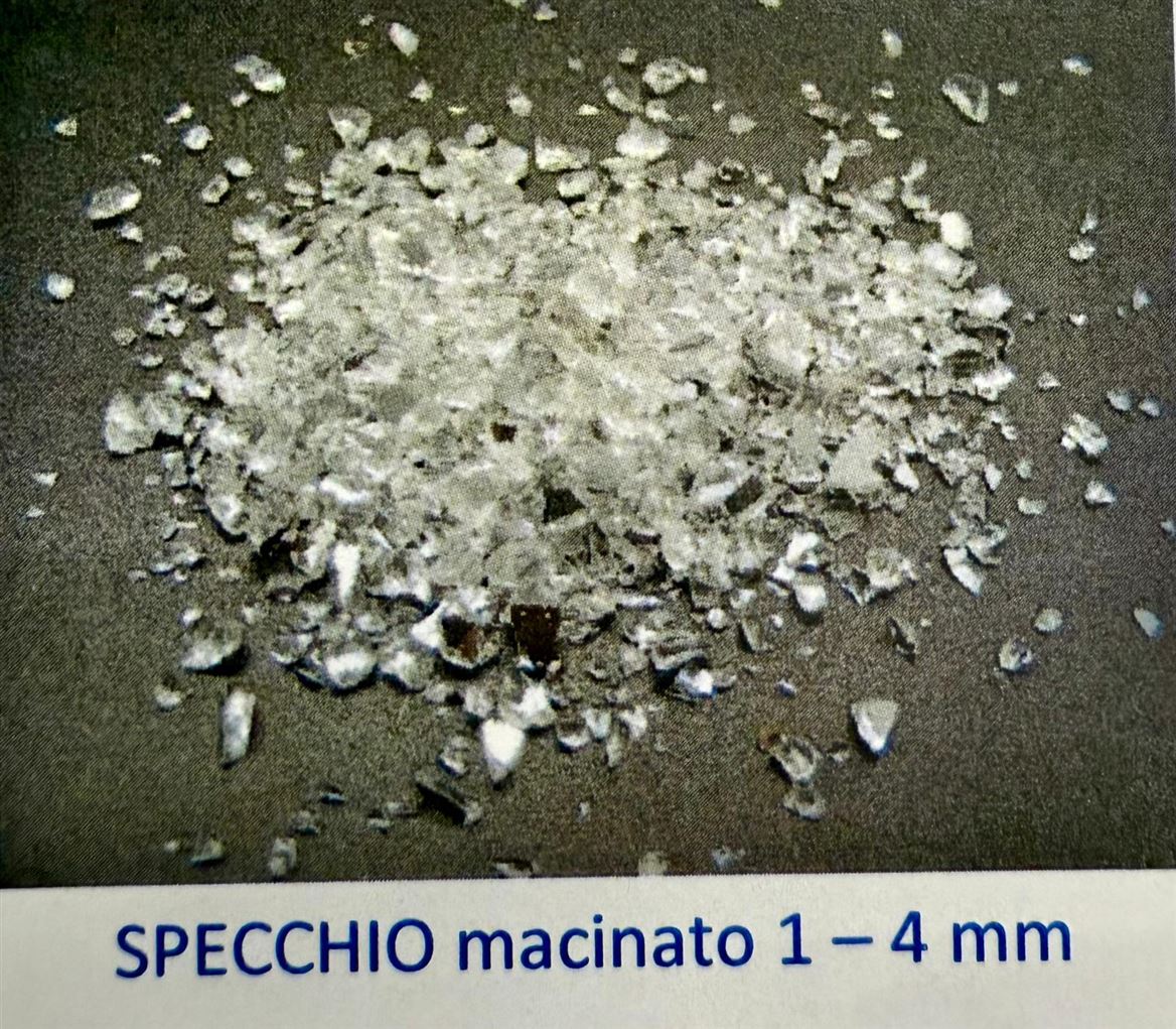 Flory. Busta Specchio Tritato 1-4mm - 1 Kg