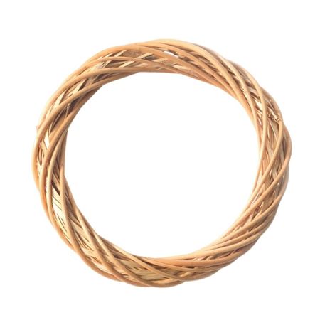 Flory. Coroncina Vimini D.30cm Naturale