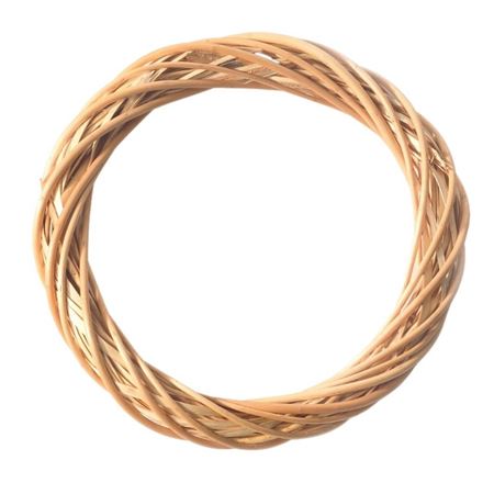 Flory. Coroncina Vimini D.35cm Naturale