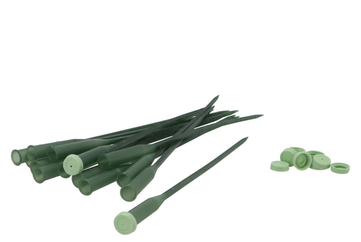 Flory. Fialetta Con Punta 30cm + Tappo - 100pz