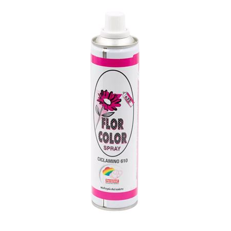 Flory. Flor Color Spray Ciclamino 610 - 400ml